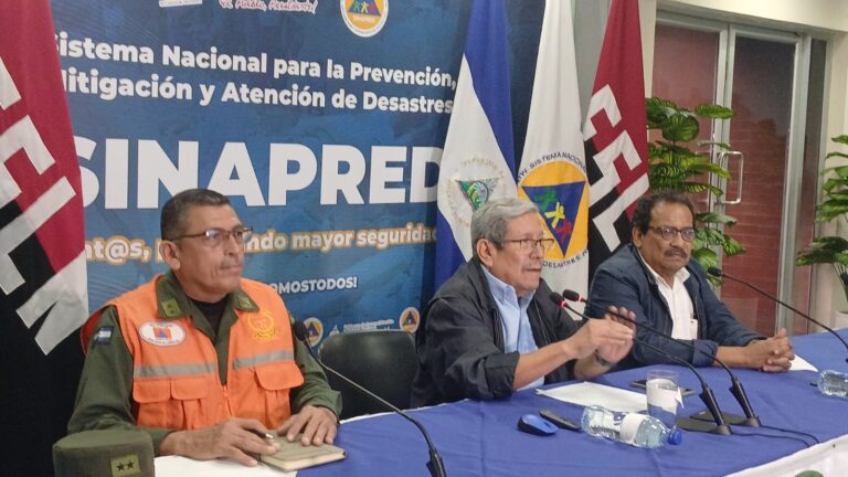 Gobierno de Nicaragua declara alerta amarilla protectora para todo el territorio nacional