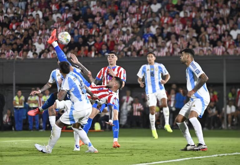 Paraguay tumba a Argentina en las eliminatorias mundialistas