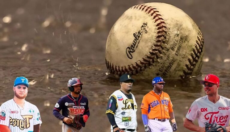 Por lluvia se suspende la jornada del béisbol profesional