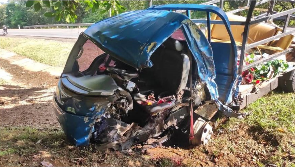 El trágico accidente ocurrió en el kilómetro 179 de la carretera Acoyapa – San Carlos