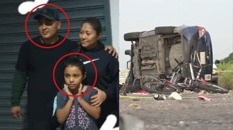 Darán cristiana sepultura a padre e hija que fallecieron en accidente de tránsito en México