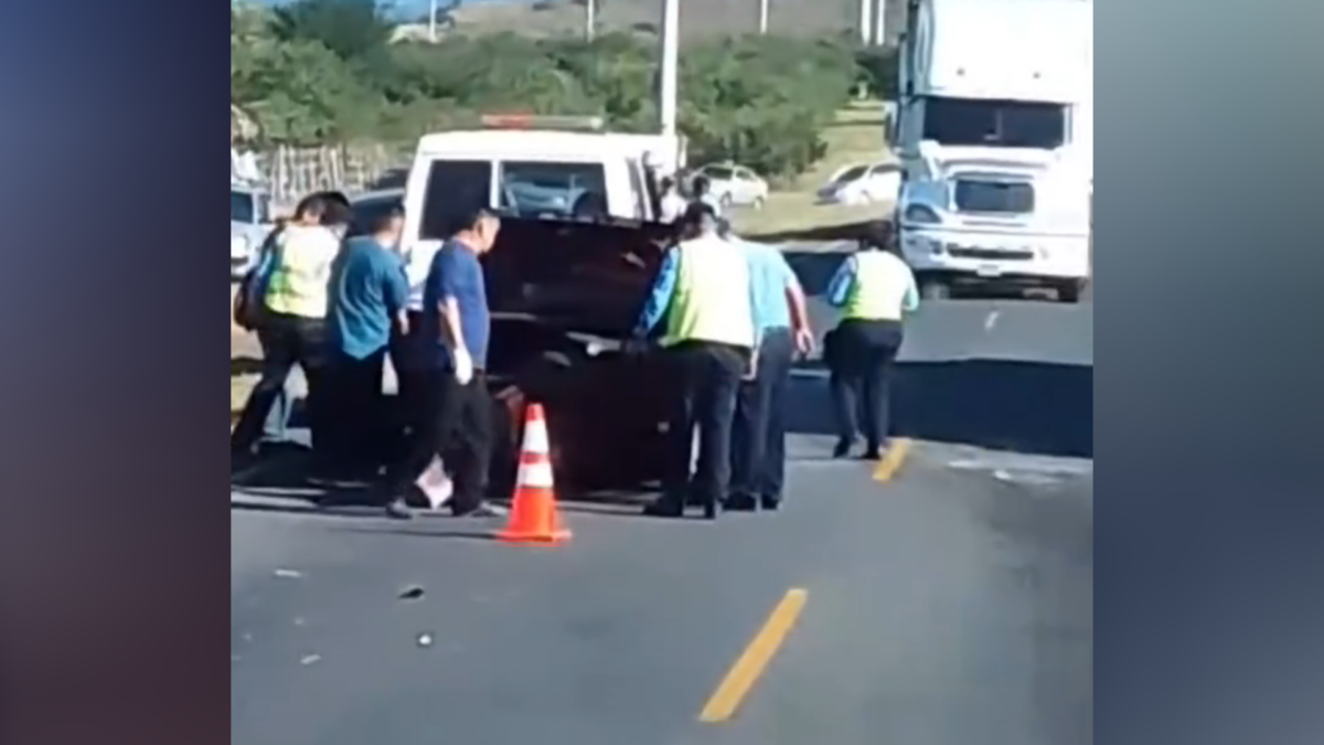 El accidente ocurrió en el kilómetro 46 de la carretera panamericana Norte