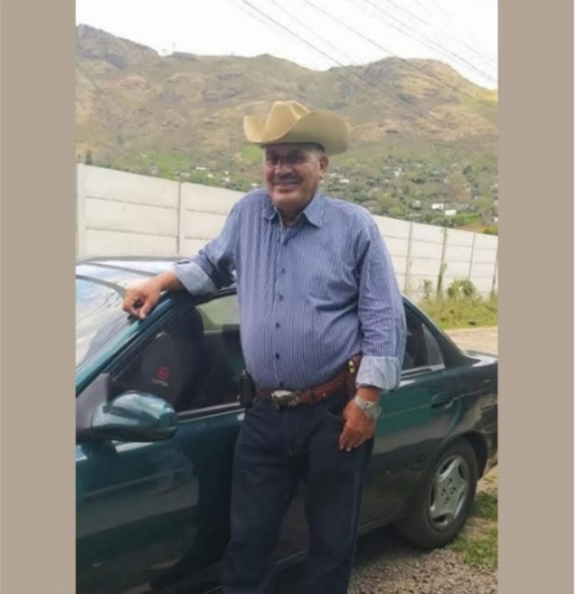 El trailero jinotegano Julio Salinas González