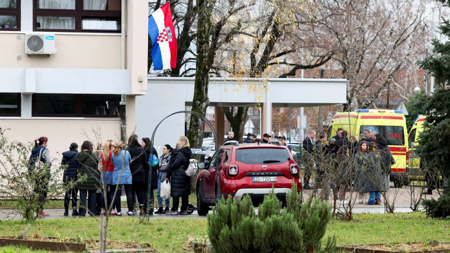 Una niña de 7 años murió y otras seis personas resultaron heridas luego de un brutal ataque con cuchillo en una escuela primaria de Croacia