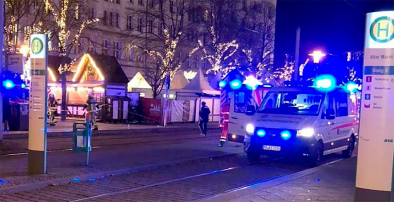 Alemania: atropello múltiple en mercadillo navideño deja dos muertos y 68 heridos