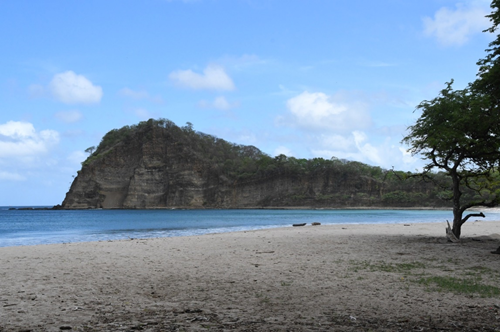 Playa del Refugio de Vida Silvestre La Flor, municipio de San Juan del Sur, Rivas