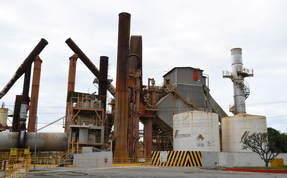 Planta procesadora de cemento de CEMEX Nicaragua