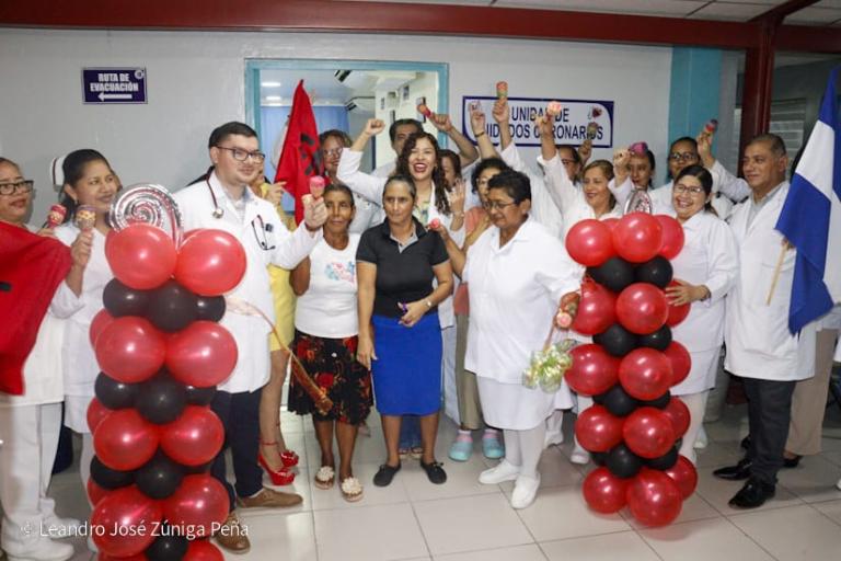 Inauguran sala de cuidados coronarios en el Hospital Manolo Morales