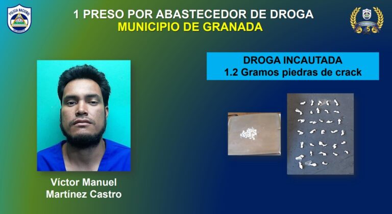 Cinco antisociales son metidos a la cárcel por las autoridades en Granada