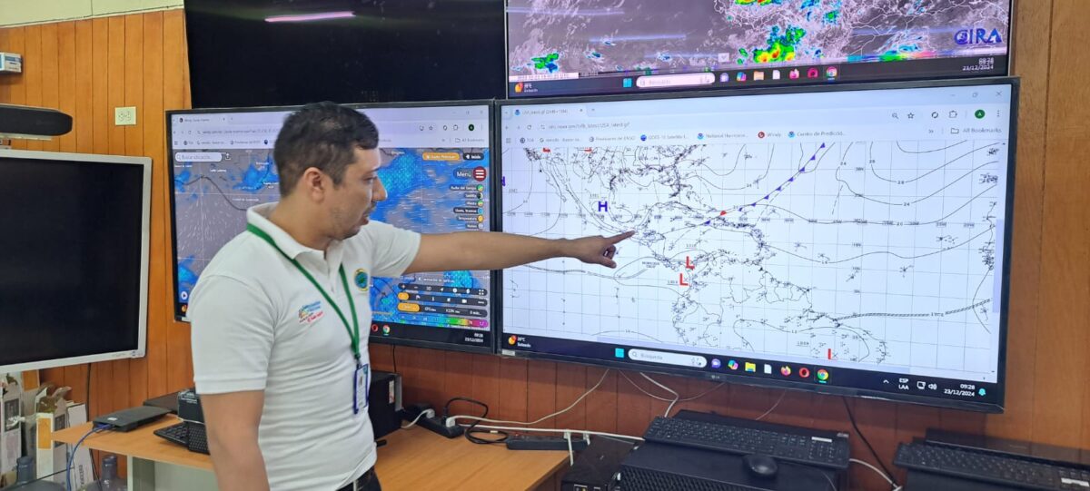 Pronóstico del tiempo en Nicaragua: días calurosos y noches frías