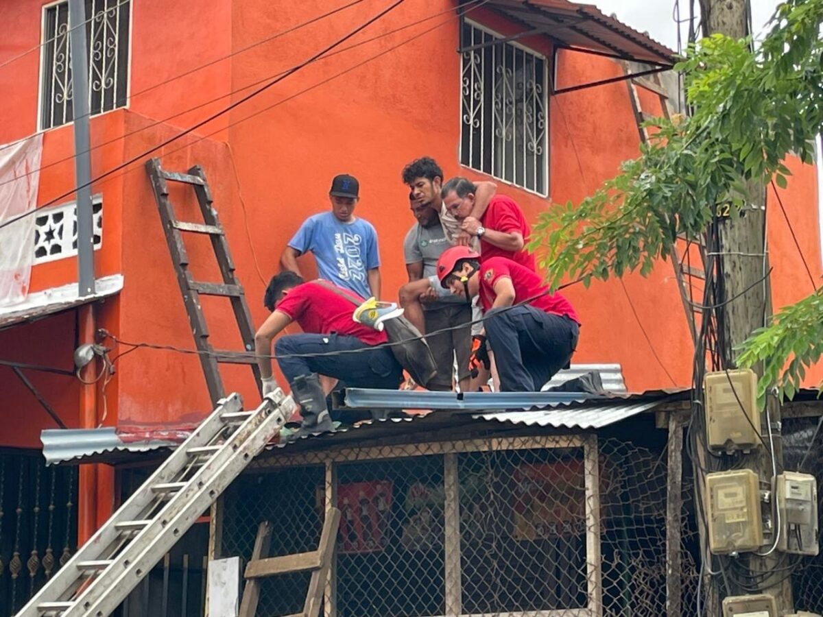 Joven Bryan González Cerrato sufre quemaduras por descarga eléctrica