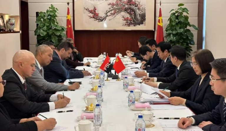 Delegación del FSLN en intercambios importantes con el Partido Comunista de China