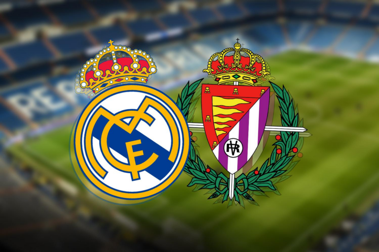 Real Madrid defiende la cima de la Liga Española ante el Valladolid