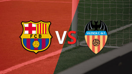 Barcelona vence 7-1 al Valencia y sigue en tercer lugar de la Liga Española