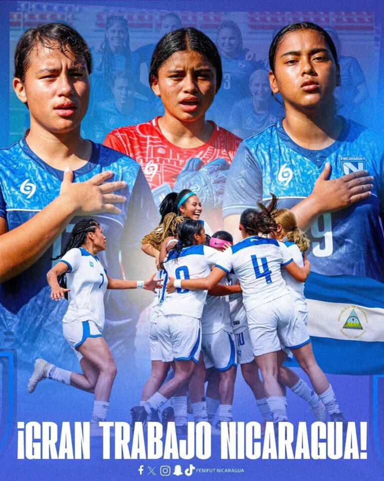 Selección de Nicaragua femenina queda en segundo lugar de torneo UNCAF