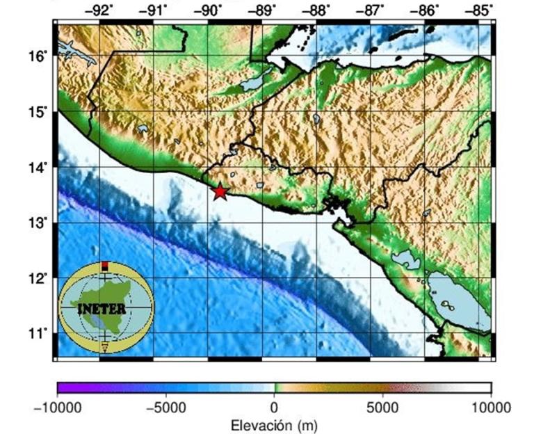Sismo en El Salvador es sentido en varios puntos de Nicaragua
