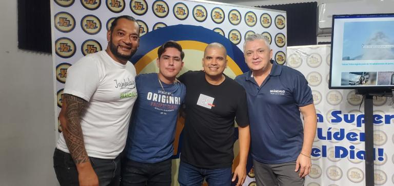 SKANDALO Presenta «Noa, Noa», su nueva producción musical a los oyentes de Tu Nueva Radio Ya