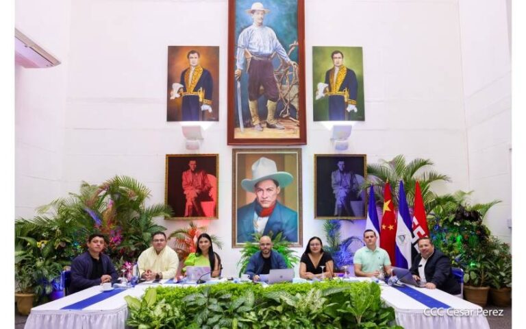 Comunicadores sandinistas y grupo de medios de China CGTN en Español comparten nuevo encuentro virtual