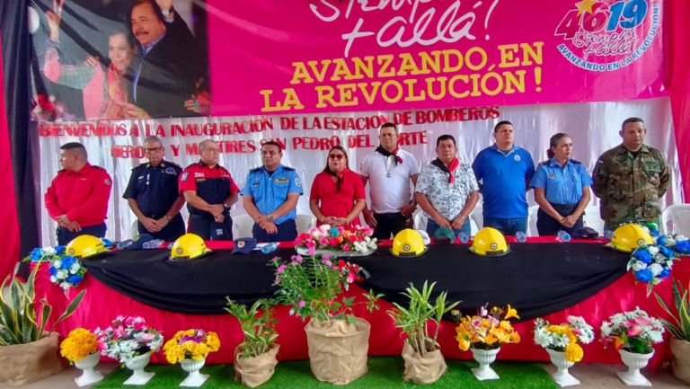 Inauguran estación de bomberos número 219 en Paiwas, Caribe Sur