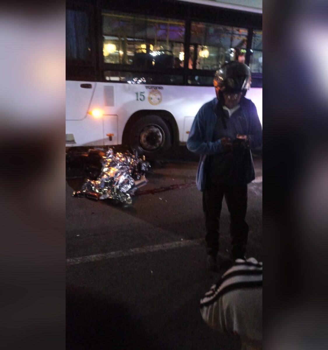 Tragedia mortal en Managua: motociclista fallece en colisión con bus