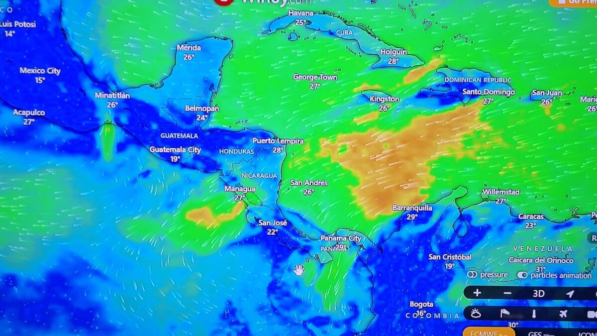 Pronóstico del clima en Nicaragua: altas temperaturas y lluvias débiles