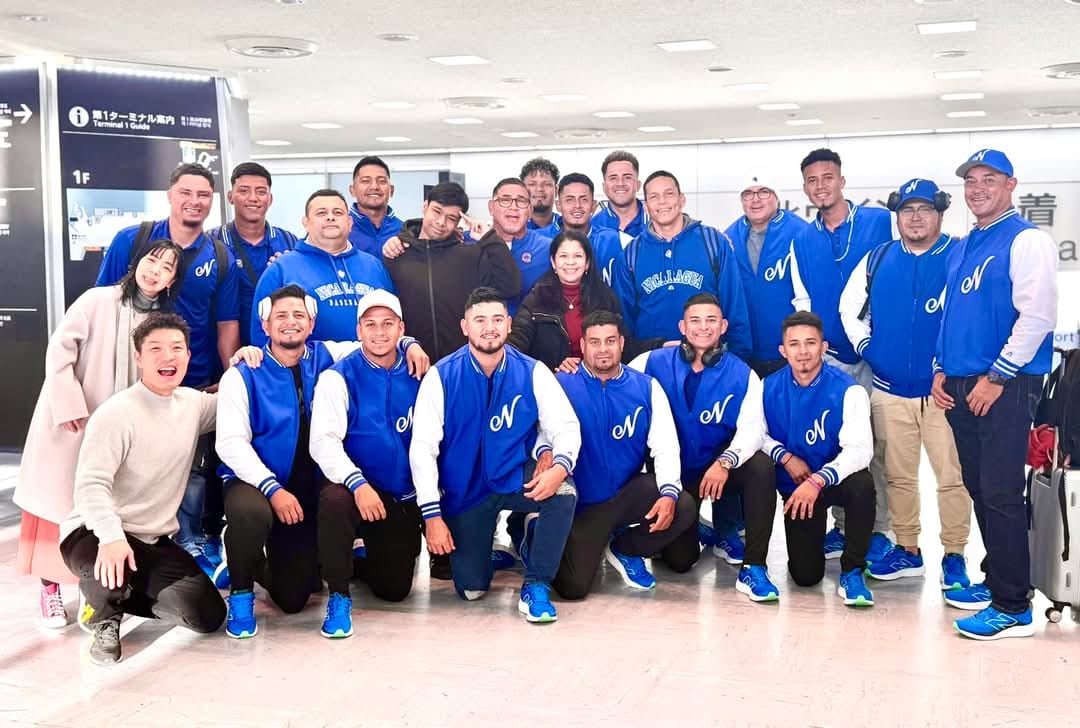 Selección de Béisbol de Nicaragua inicia partidos en Japón