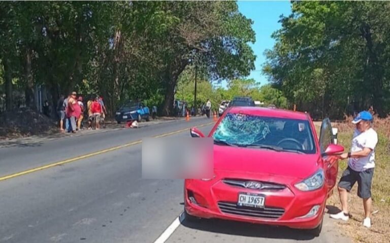 Peatón muere atropellado en la carretera León – Chinandega