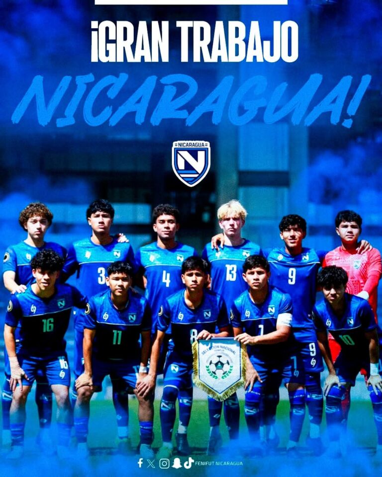 Por diferencia de goles Nicaragua no clasifica al mundial de fútbol U-17 ante México
