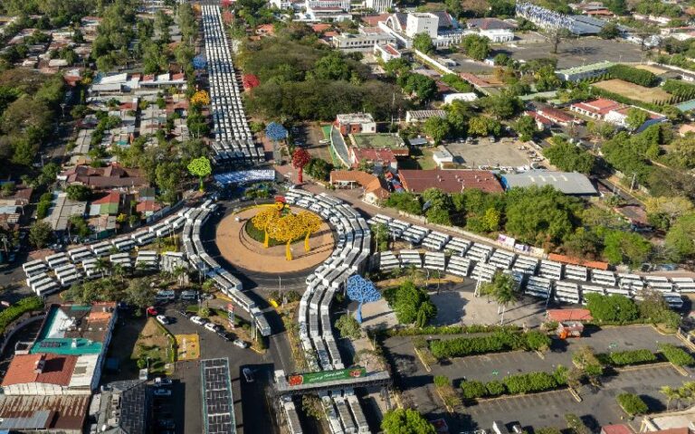 Pueblo de Nicaragua recibe 500 autobuses chinos más, alcanzando una flota de 2 mil unidades