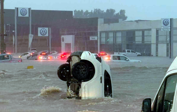 Temporal trágico en Bahía Blanca: hay seis muertos