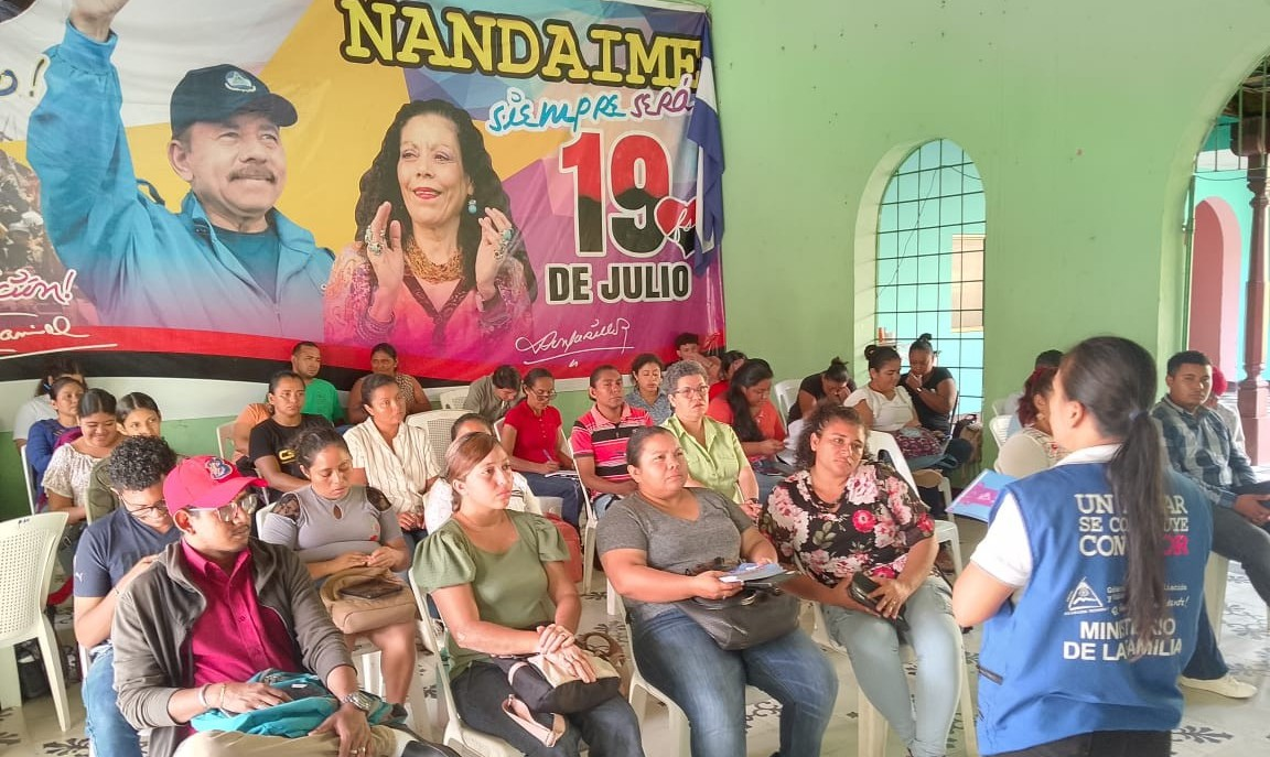 Nandaime – Granada: Se desarrollo Encuentro reflexivo con familias, fomentando la confianza y la comunicación afectiva con sus hijos, para la prevención de la violencia y el abuso sexual