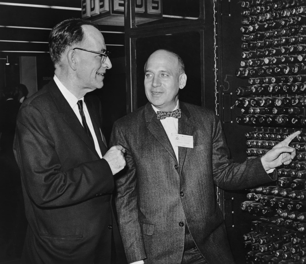 El 14 de noviembre de 1946, hace 79 años, “los profesores de la Universidad de Pennsylvania (EE.UU.) J. Presper Eckert Jr. y John W. Mauchly, presentan al público la ENIAC (Electronic Numerical Integrator and Computation)