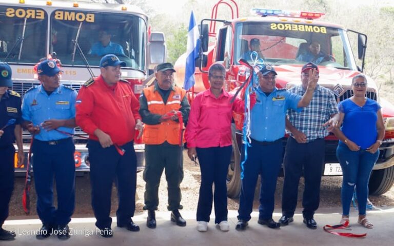 Inauguran en Tola la estación de bomberos 221 del territorio nacional