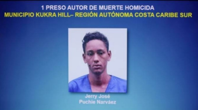 Jerry José Puchie Narváez, de 23 años