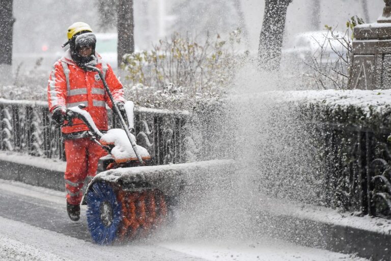 Ola de frío en China provoca temperaturas bajo cero