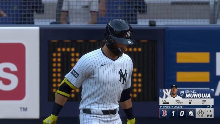 Ismael Munguía aparece en videojuego de MLB con los Yankees
