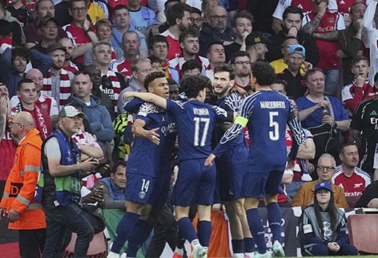 PSG vence al Arsenal y avanza en la Champions League