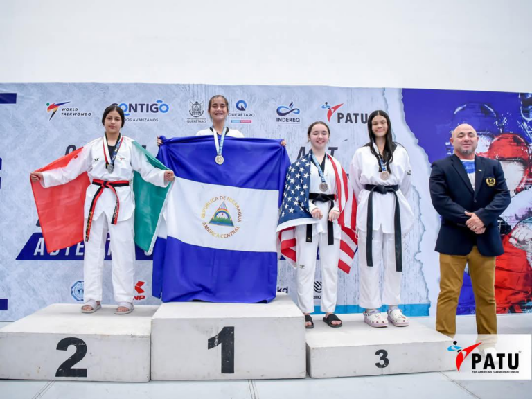 Crismel se convierte en la primera taekwondista en la historia de Nicaragua quien gana un Panamericano