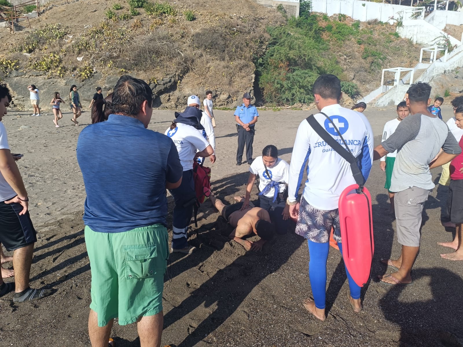 Rescate heroico en La Boquita: Guillermo José Lacayo Quiroz a salvo