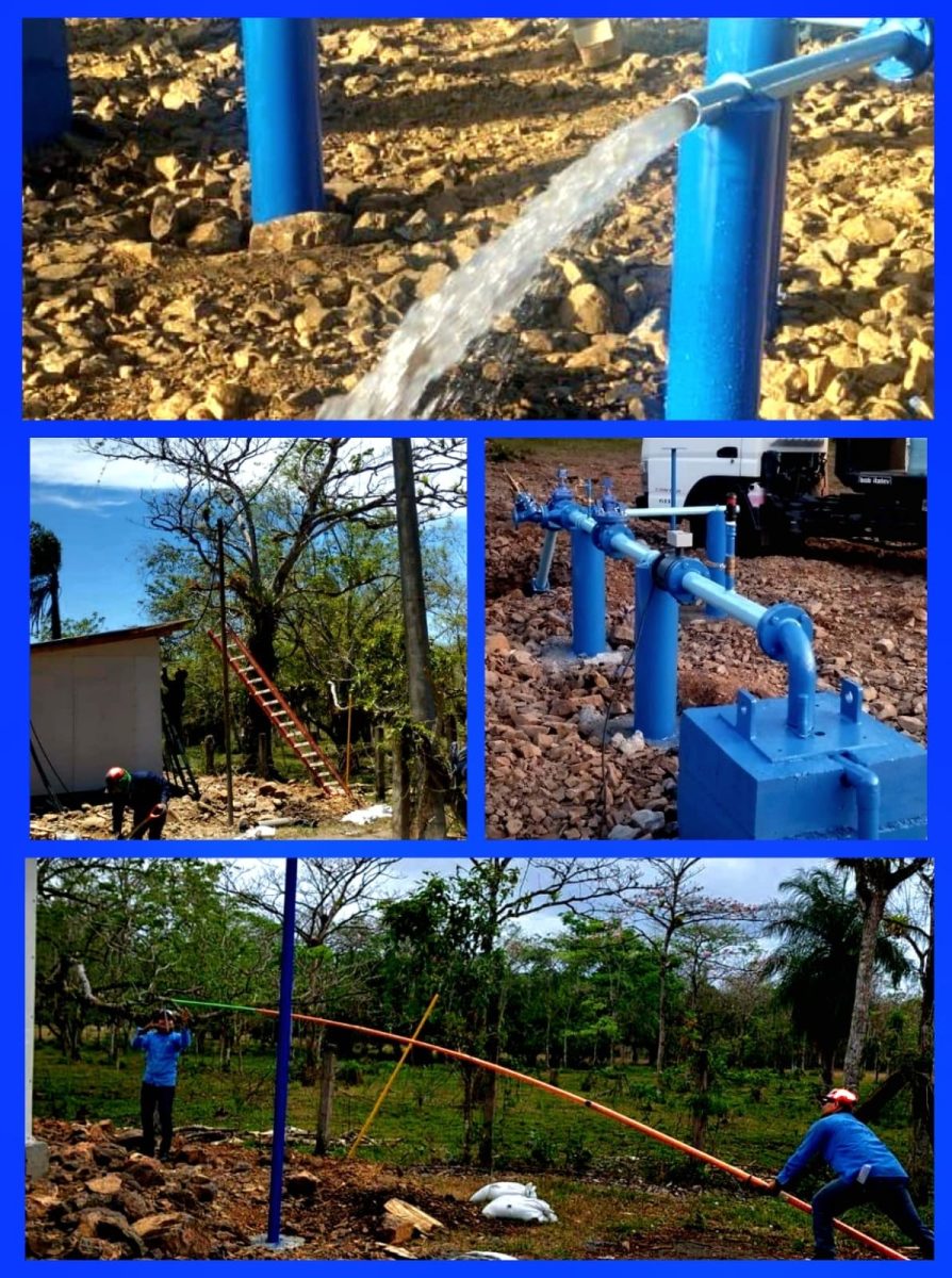 Mejoras en el agua potable de Villa Sandino