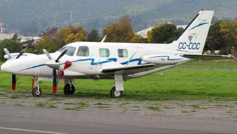 Avión ambulancia se accidenta en Chile