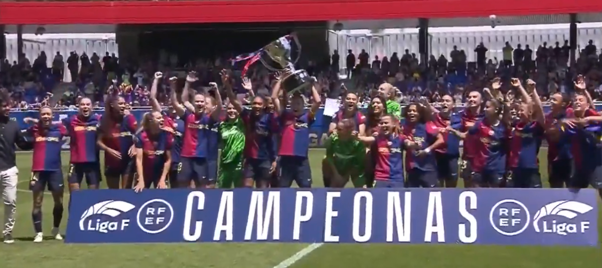 El Barcelona femenino conquista la Liga F por sexta vez