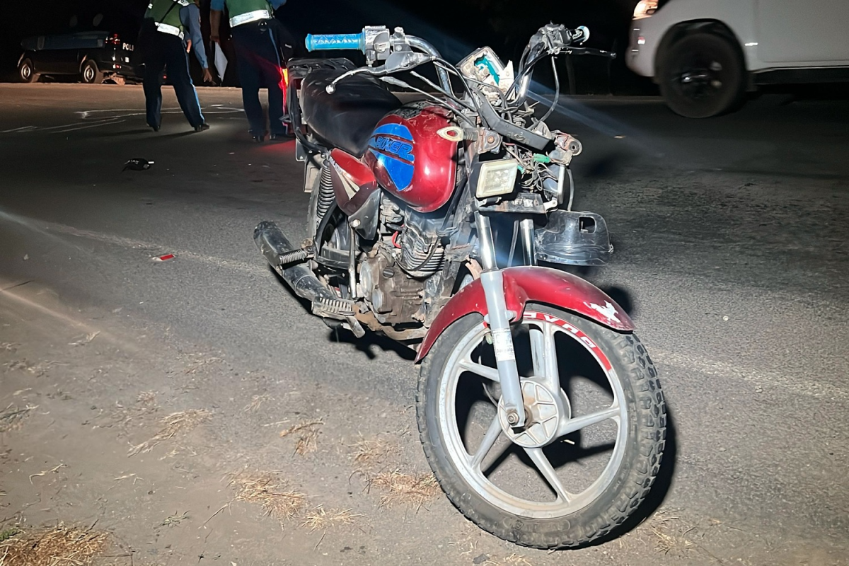 Accidente en Juigalpa: Dos motociclistas heridos graves