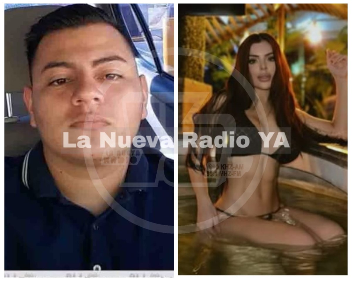 El nicaragüense Nelson Pavón Largaespada y la modelo costarricense Rashab García Valverde
