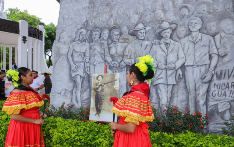 Juventud Sandinista rinde homenaje al General Miguel Ángel Ortez al cumplir 94 años del tránsito a la inmortalidad