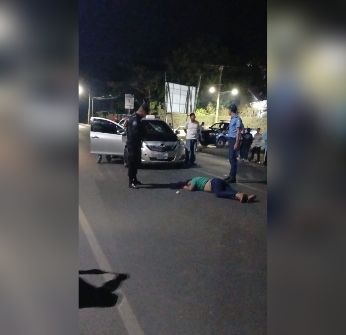 Atropello de Humberto Rodríguez en Carazo
