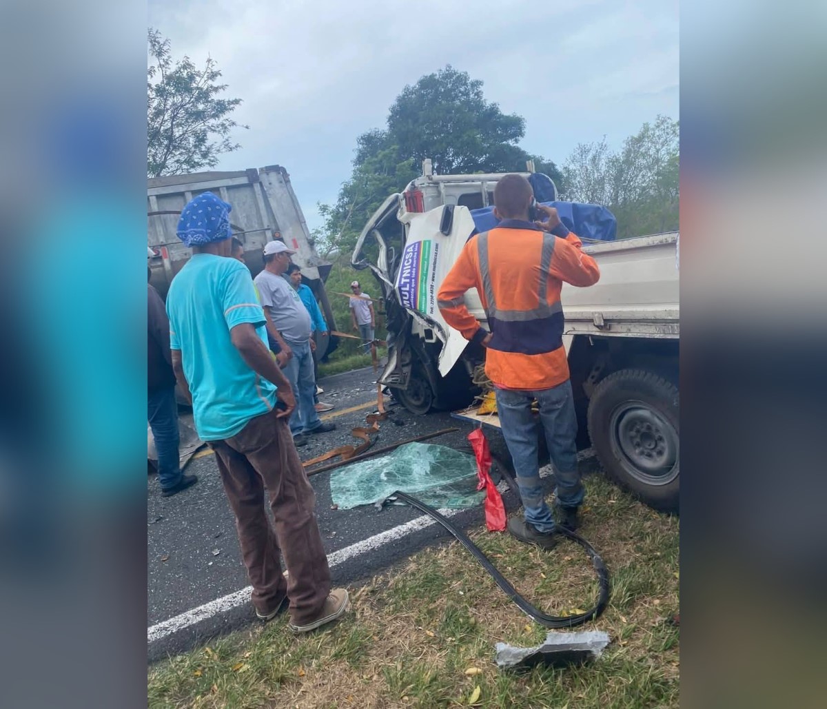 Grave accidente en la carretera El Crucero-San Rafael
