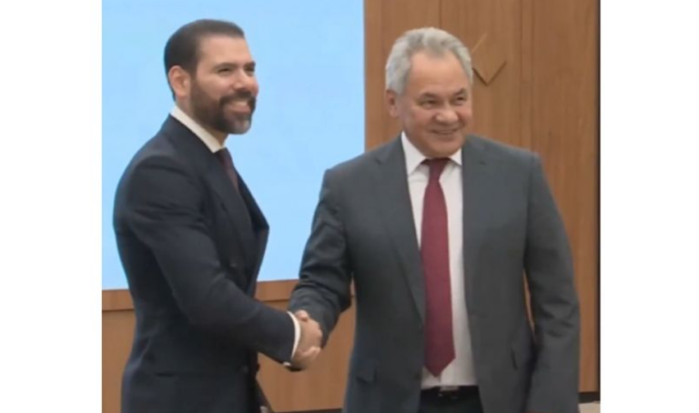 Compañero Laureano Ortega Murillo se reúne con el Secretario del Consejo de Seguridad de la Federación de RusiaV