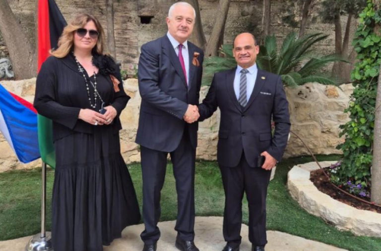 Participamos en Palestina en la celebración del 80 aniversario de la Victoria de la Gran Guerra Patria