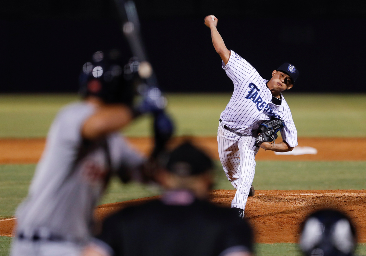 Jonathan Loáisiga brilla en Clase A con los Tampa Tarpons